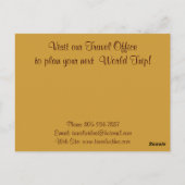 Mooie artistieke kaart educatief cadeau (Achterkant)