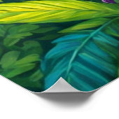 Mooie artistieke vlinder illustratie poster (Hoek)