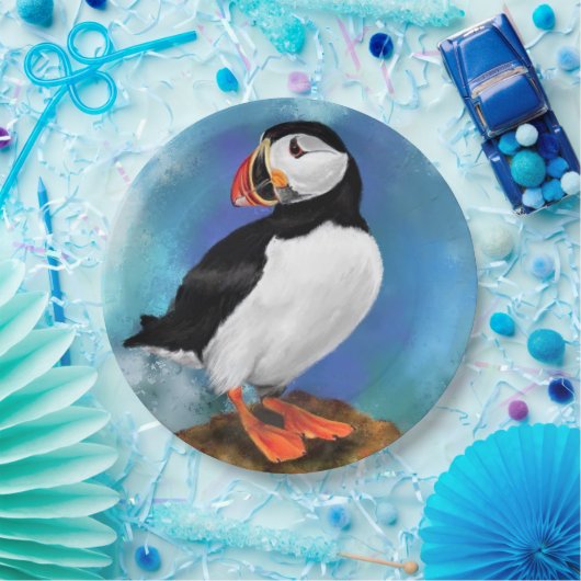Mooie Atlantic Puffin Papieren Borden Papieren Bordje (Feest)