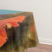 Mooie Atlantische Puffin Bird Tablecloth Tafelkleed (Voorbeeld)