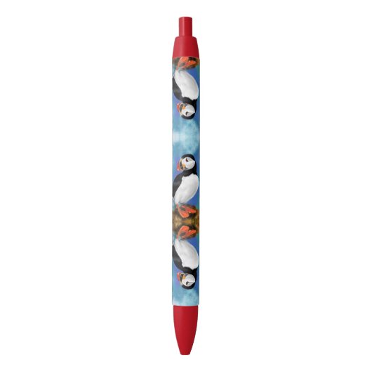 Mooie Atlantische Puffin Pen (Voorkant Verticaal)
