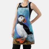 Mooie Atlantische Puffin Schort (Insitu)