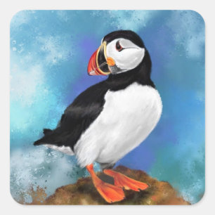 Mooie Atlantische Puffin Sticker