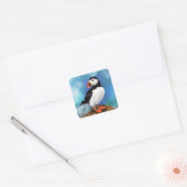 Mooie Atlantische Puffin Sticker (Envelop)