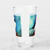 Mooie Atlantische puffin-vogel - Schilderen Glas (Rechts)