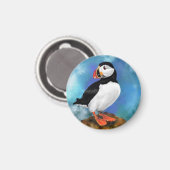 Mooie Atlantische Puffin Vogelmagneet Magneet (Voorkant / Achterkant)