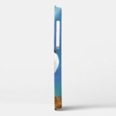 Mooie Atlantische puffin-vogelschilderkunst Case-Mate iPhone Case (Achterkant / Links)