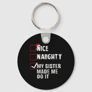 Mooie aughty, mijn zuster heeft me met kerst gemaa sleutelhanger