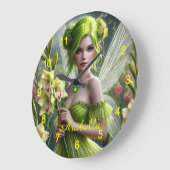 Mooie August Fairy in Gladioli Grote Klok (Hoek)