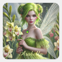 Mooie August Fairy in Gladioli