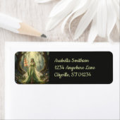 Mooie August Peridot Fairy Etiket (Insitu)