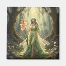 Mooie August Peridot Fairy