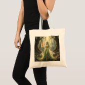 Mooie August Peridot Fairy Tote Bag (Voorkant (product))