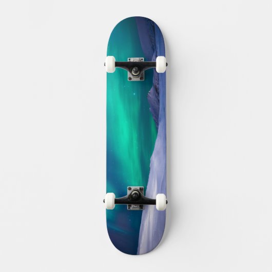 Mooie Aurora Persoonlijk Skateboard (Voorkant)