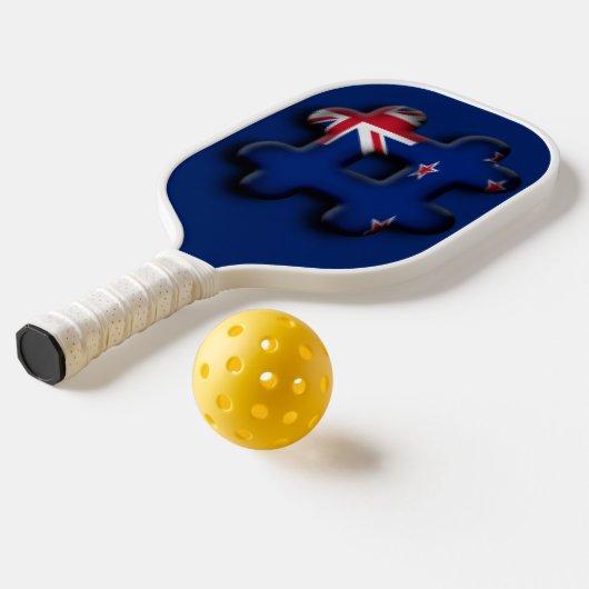 Mooie Australische hashtag-vlagkleuren Pickleball Paddle (Laag 2)