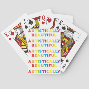 Mooie Autistically Pokerkaarten