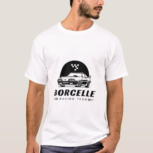 mooie auto t-shirt (Voorkant)