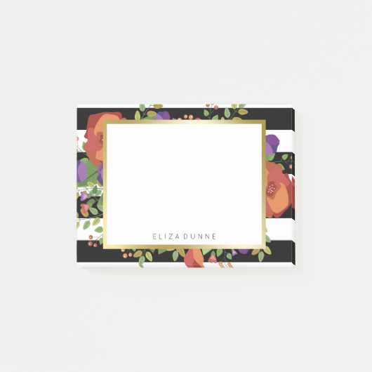 Mooie Autumn Bouquet Douanenaam Post-it® Notes (Voorkant)