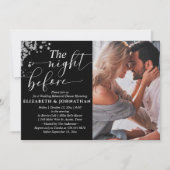 Mooie avond voor de repetitie van een dunnedfoto kaart (Voorkant)