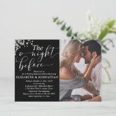 Mooie avond voor de repetitie van een dunnedfoto kaart (Staand voorkant)