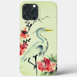 Mooie Aziatische kraanvogel Case-Mate iPhone Hoesj Case