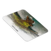 Mooie Azoren eilanden kustlijn uitzicht Magneet (Rechterzijde)