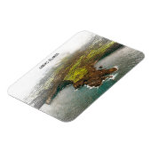 Mooie Azoren eilanden kustlijn uitzicht Magneet (Linkerzijde)