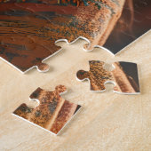 Mooie Azteekse vrouw Legpuzzel (Zijkant)