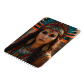 Mooie Azteekse vrouw Magneet (Linkerzijde)