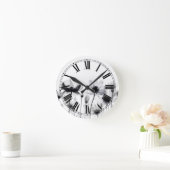 Mooie B&W Röntgenbloemen Ronde Klok (Huis)