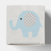 Mooie baby Blue Elephant Bedankdoosjes (Bovenkant)
