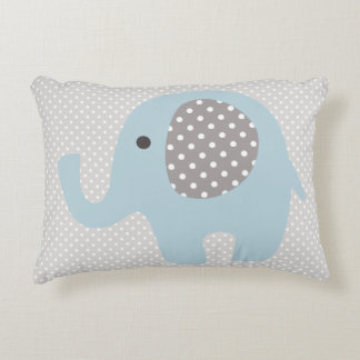 Mooie baby Blue Elephant Decoratief Kussen