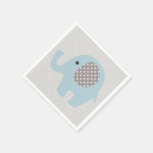 Mooie baby Blue Elephant Servet (Hoek)