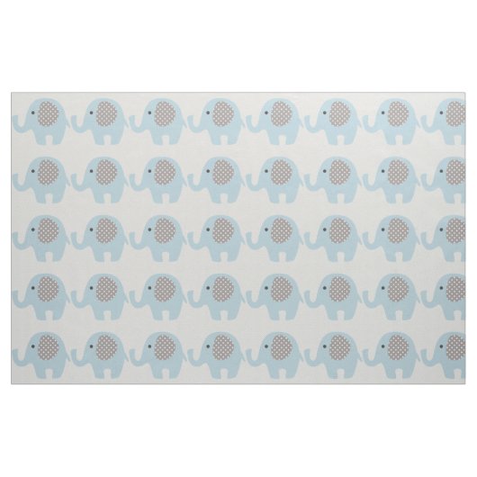 Mooie baby Blue Elephant Stof (Yard (91,4 cm))