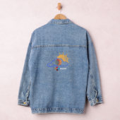 Mooie baby-body denim jacket (Hangar)