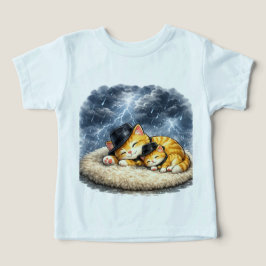 Mooie Baby Cartoon T-shirt – Aardige Kinderen Graf