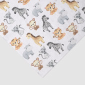 Mooie Baby Dieren Tissuepapier (Detail)