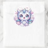 Mooie Baby Draak Kawaii Fantasy Sticker (Tas)