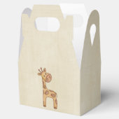 Mooie Baby Giraffe Bedankdoosjes (Geopend)