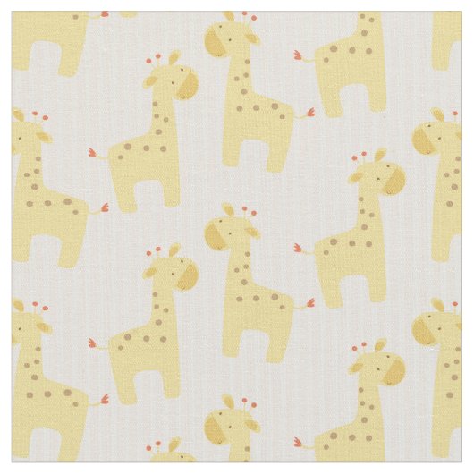 Mooie Baby Giraffe Stof (Close Up)
