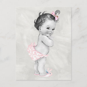 Mooie  baby Girl Briefkaart