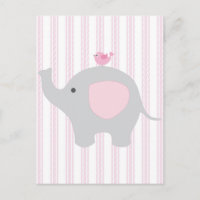 Mooie baby Girl Pink Elephant