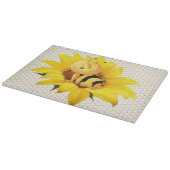 Mooie Baby honingbijengeelbloem Snijplank (Hoek)