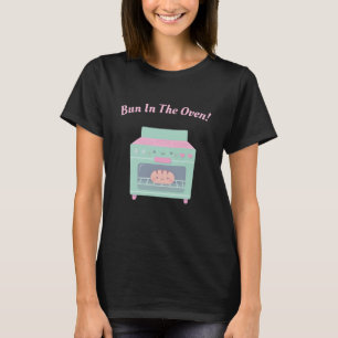 Mooie baby in de oven voor mama in wording t-shirt