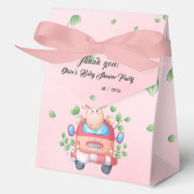 Mooie baby lammetje baby shower cadeau doos