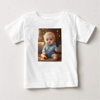 Mooie Baby Logo Baby Fijne Jersey T-Shirt