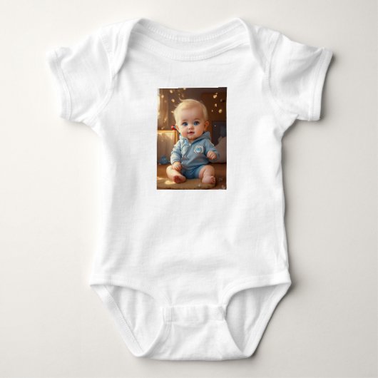 Mooie Baby Logo Baby Jersey Bodysuit (Voorkant)