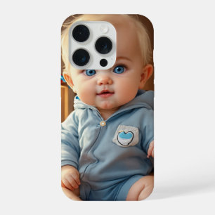 Mooie Baby Logo iPhone 15 Pro Slanke Hoes – Glory Case