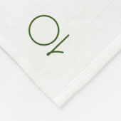 Mooie Baby Maandelijkse Baby Dekentje Fleece Deken (Hoek)