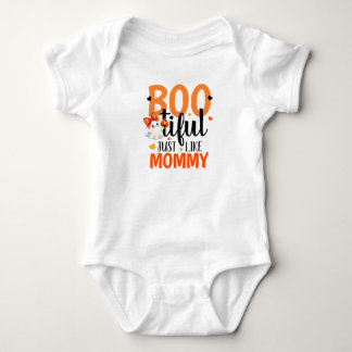 Mooie baby meisje eerste Halloween baby bodysuit